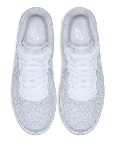 Nike Air Force 1 Flyknit 2.0 Basketball Sneaker In Silver