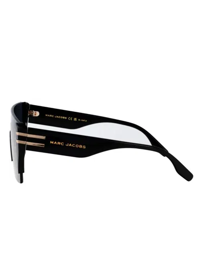 Marc Jacobs Oversize-frame Sunglasses In Gray