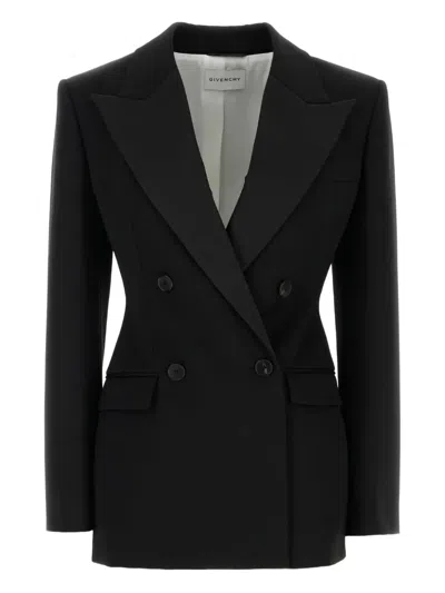 Givenchy Double Breasted Jacket Tuxedo In Black