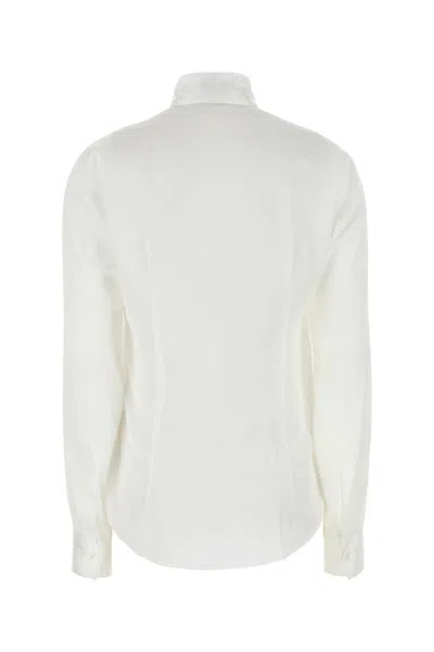 Dsquared2 'paris Bow' High Neck Shirt