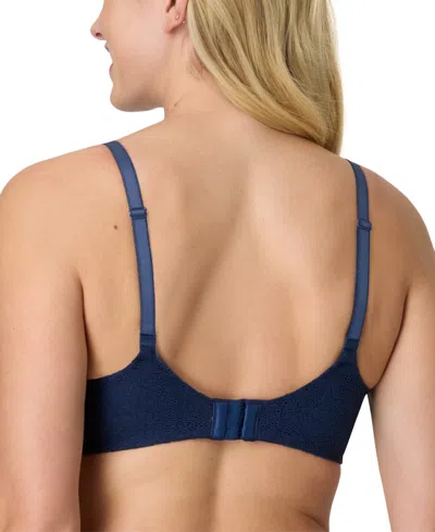 Maidenform Women's One Fab Fit Custom Lift Underwire Bra Dm2423 In Blue