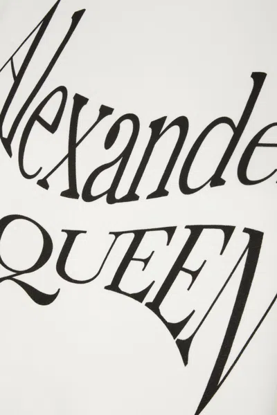 Alexander Mcqueen Sweatshirts In White