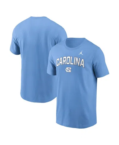 Jordan Men's Carolina Blue North Carolina Tar Heels Primetime Arch Stack T-shirt In Blue