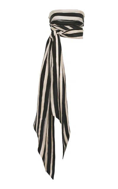 Zimmermann Rebellion Paint Stripe Bandeau