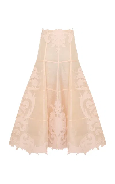 Zimmermann Rebellion Filigree Midi Skirt