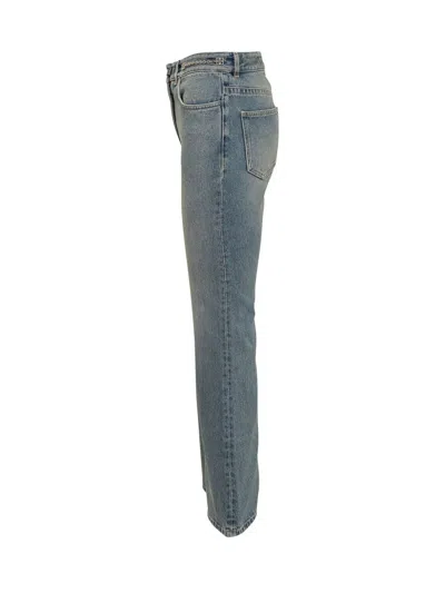 Givenchy Denim Boot Cut Jeans In Blue