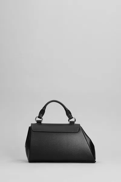 Maison Margiela Snatched Micro Asymmetric Top-handle Bag In Black
