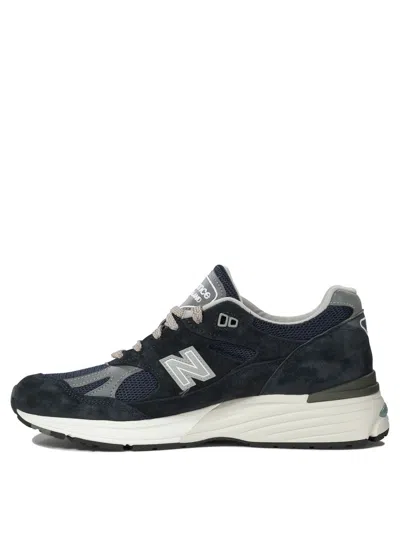 New Balance Mesh And Suede Sneakers With Reflective Accents