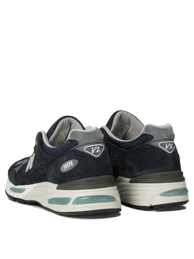 New Balance Mesh And Suede Sneakers With Reflective Accents