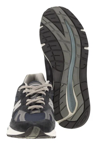 New Balance Mesh And Suede Sneakers With Reflective Accents
