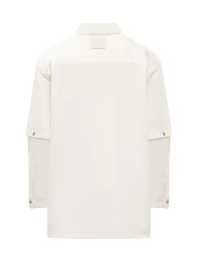 Off-white White Cotton Shirt In Neutral