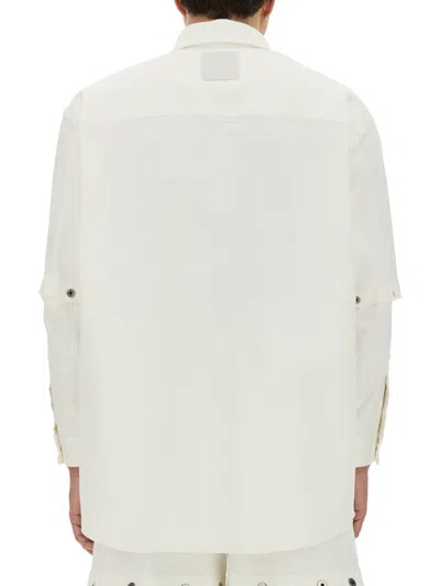Off-white White Cotton Shirt In Neutral