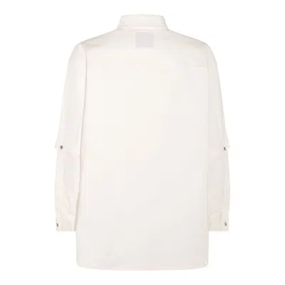 Off-white White Cotton Shirt In Neutral