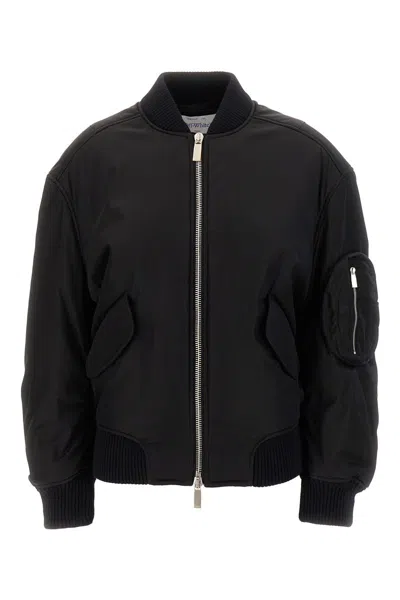 Off-white Nylon Bomber Jacket