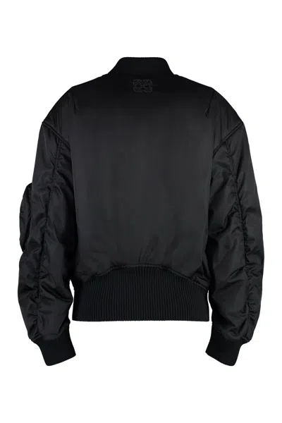 Off-white Nylon Bomber Jacket