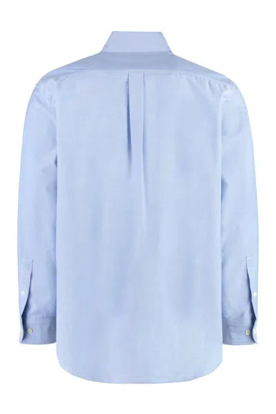 Palm Angels Button-down Collar Cotton Shirt