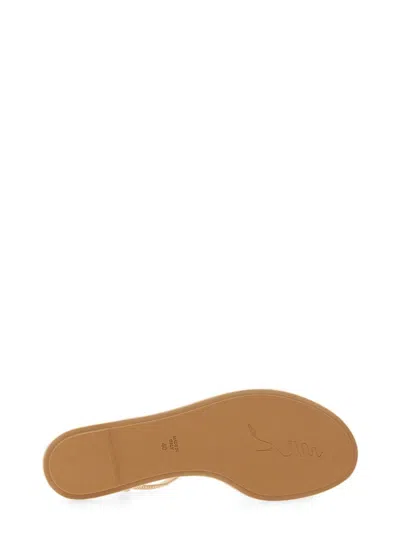 René Caovilla Sandals In Neutral