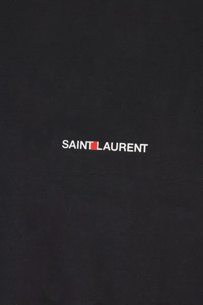 Saint Laurent T-shirts In Black