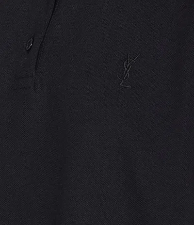 Saint Laurent Sleeveless Polo Shirt