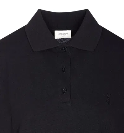 Saint Laurent Sleeveless Polo Shirt