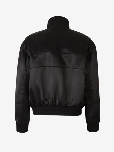 Saint Laurent Teddy Full Zip Jacket In Animal Print