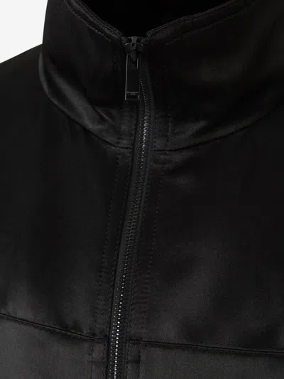 Saint Laurent Teddy Full Zip Jacket In Animal Print
