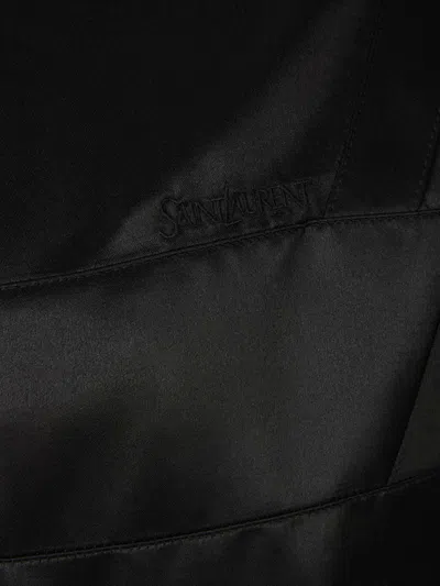 Saint Laurent Teddy Full Zip Jacket In Animal Print