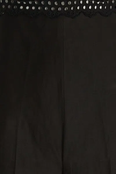 Stella Mccartney Broderie Anglais Flared-leg Jumpsuit