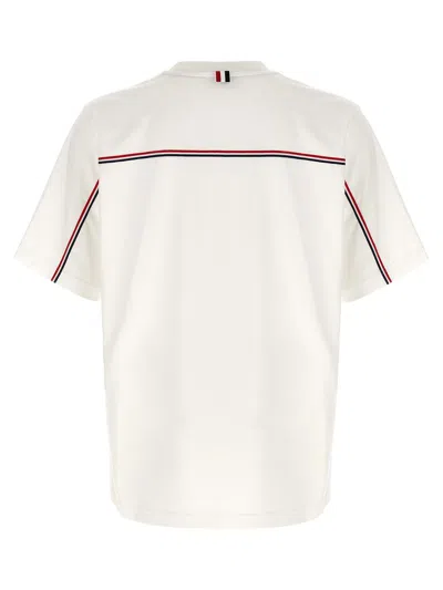 Thom Browne Oversized Cotton T-shirt In White