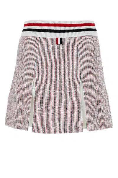 Thom Browne Mini Box Pleated Skirt