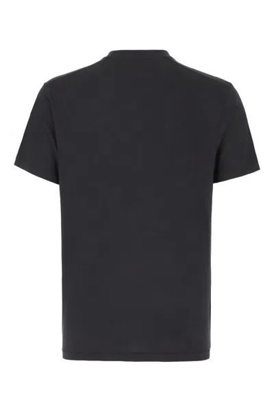 Tom Ford Cotton Crew-neck T-shirt In Black