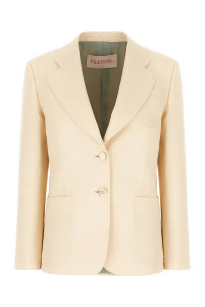 Valentino Garavani Jackets In Neutral