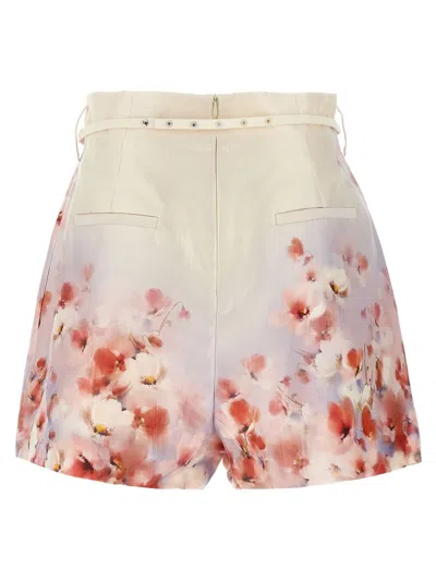 Zimmermann Shorts In White