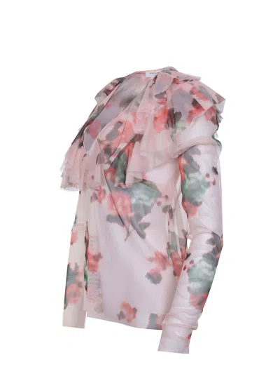 Philosophy By Lorenzo Serafini Blouse Philosophy Made Of Tulle. In Multi