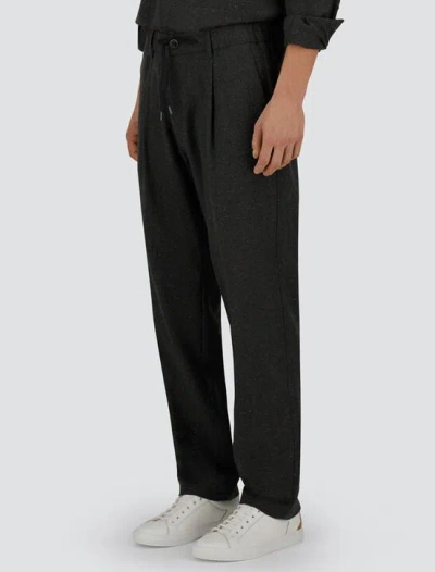 Herno Resort Trousers In Wool Knickerbocker In Gray