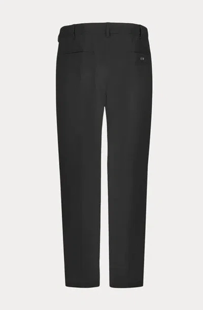 Herno Pants With Drawstring In Black