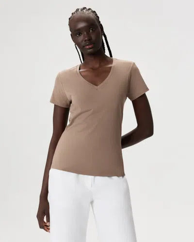 Quince Women's Cotton Modal V-neck T-shirt