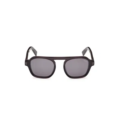 Zegna Aurora Ii Acetate Polarized Sunglasses