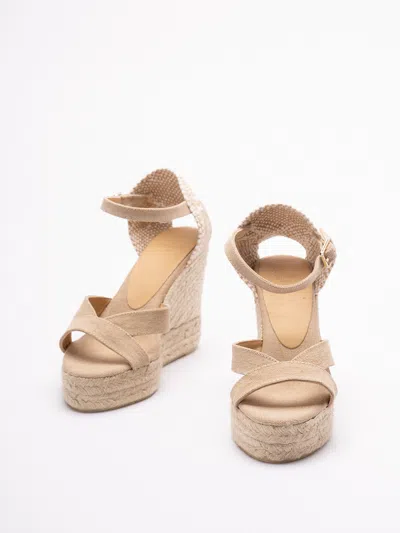 Castaã±er Castañer Bruna Wedge Espadrille Sandals