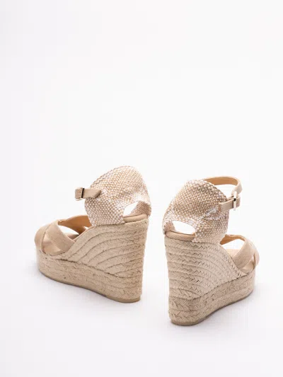 Castaã±er Castañer Bruna Wedge Espadrille Sandals