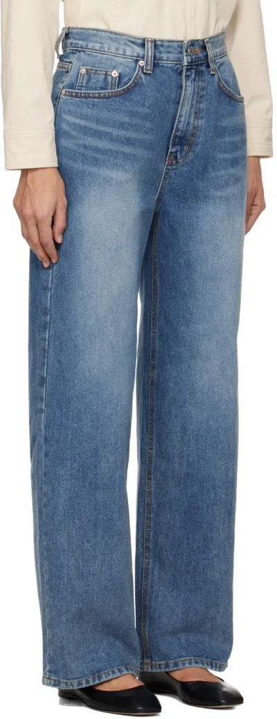 Dunst Blue Wide Jeans
