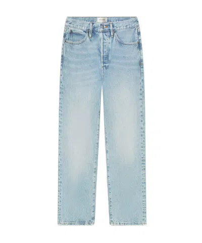 Frame Le Jane Crop High Rise Jeans In Blue