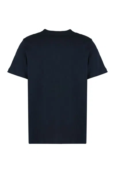 Apc A.p.c. T-shirts And Polos In Blue
