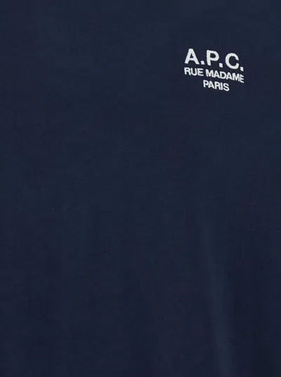 Apc A.p.c. T-shirts And Polos In Blue