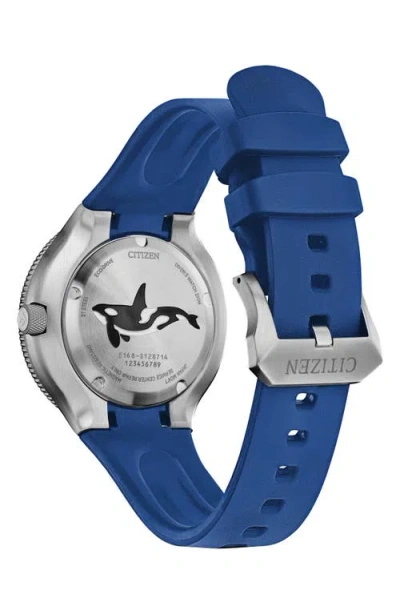 Citizen Promaster Dive Faux Leather Strap Watch, 46mm