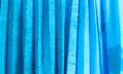 Acler Askham Print Gown In Blue