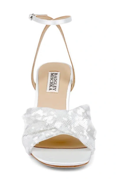 Badgley Mischka Bridal Gema Ankle Strap Sandal