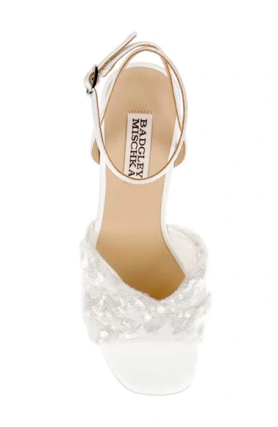 Badgley Mischka Bridal Gema Ankle Strap Sandal