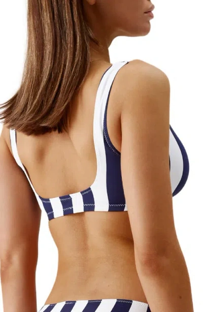 Melissa Odabash Striped Ponza Bikini Top
