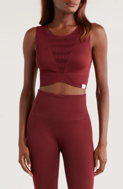 Head X Veronica Beard Sports Bra In Red